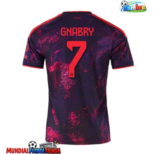 Camiseta Bayern Munich Serge Gnabry #7 Tercera Equipación Replica 2026-27 mangas cortas